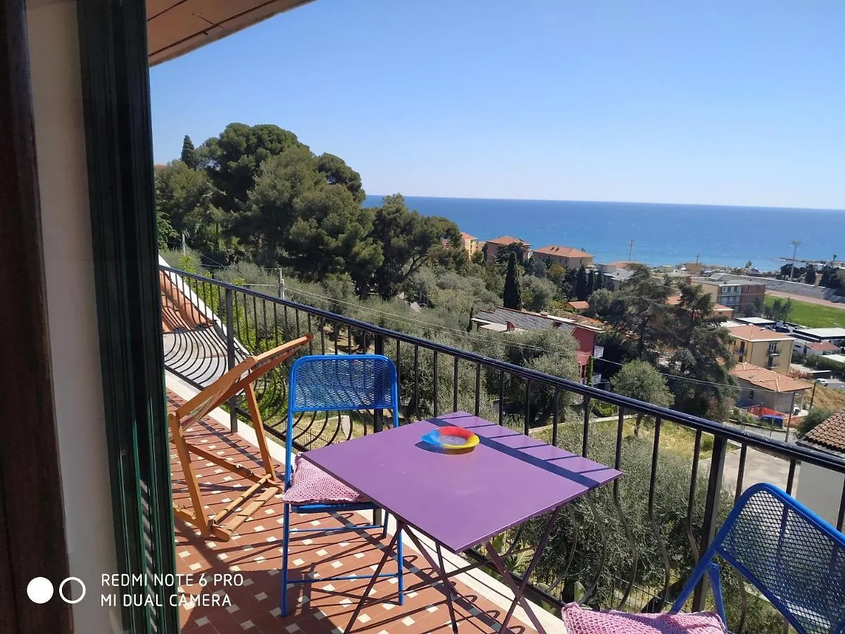 Mansarda Mare Bella Vista Citra Zero Zero Ottanta Trentuno Lt O738 Apartment Imperia